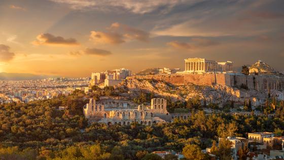 Photo of ruins in Athens, Greece